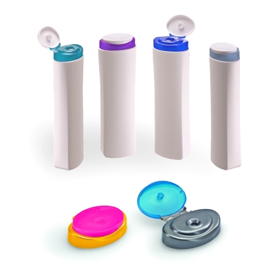 Cosmetic Bi Color Fliptop Cap 